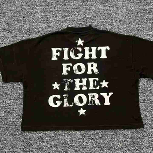 T-shirts imprimés graphiques pour hommes, unisexes, 100% coton, coupe ample, manches courtes, t-shirt imprimé graphique vintage - Product Image 3