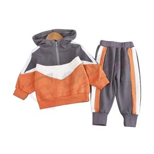 Bebé-Niños Otoño-Primavera Niños Moda Niño-Chándales de algodón Pantalones Chaqueta de manga larga Pantalones Niños-Chándal informal - Product Image 4