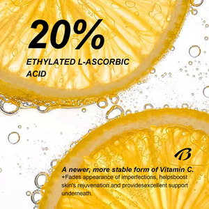 20% Vitamin C Face Serum OEM-Brightening Serum for Dark Spots Uneven <strong>Skin</strong> Tone &amp; Anti-Aging 100ml/30ml - Product Image 3