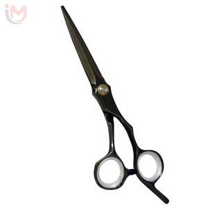 Ciseaux de coiffure professionnels pour barbier, 5,5'' et 6'', en acier inoxydable, à lame droite et pointe affûtée, OEM - Product Image 2