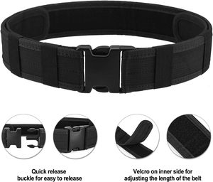 Tactical Utility Nylon <b>Belt</b> for Men Heavy Duty Adjustable <b>Work</b> Outdoor Gear - Product Image 3