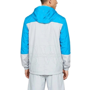 Ensemble court coupe-vent élégant pour l'hiver, avec capuche, tissu respirant et léger, parfait pour les aventures en plein air des hommes, tenues décontractées - Product Image 2