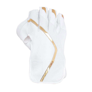 Guantes de Cricket Blancos de Malla Ligera, Estilo Deportivo, Ambidiestros, de Fácil Colocación, Construcción Tejida - Product Image 6