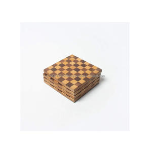 Venta al por mayor de posavasos de mesa de madera de mango natural de la mejor calidad hogar restaurante decoración Mat precio bajo - Product Image 6