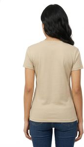 เสื้อยืดผู้หญิง แบรนด์ STELLAR ผ้าฝ้าย 100% น้ำหนัก 240 กรัม ทรงพอดีตัว คอวี แขนสั้น ใส่สบาย เหมาะสำหรับใส่ทำงาน ออกกำลังกาย หรือใส่ลำลองช่วงฤดูร้อน - Product Image 2