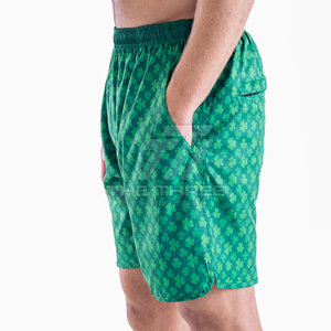Pantalones Cortos Casuales Ligeros para Hombre, 100% Algodón, Estampados, Cintura Elástica, Secado Rápido, Transpirables, Venta en Línea - Product Image 4