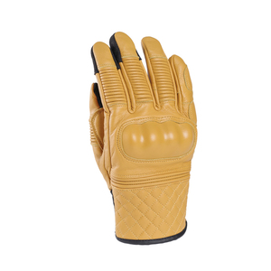 Guantes de Motocicleta de Cuero Genuino para Hombre, para Todas las Estaciones, con Protección Antideslizante y Antiviento, Agarre para Carreras en Carretera - Product Image 1