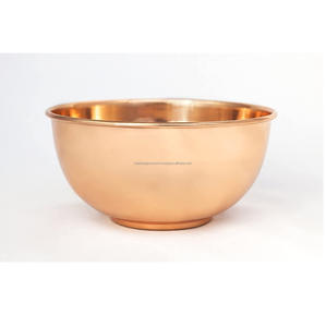 Lot de 2 bols à glace en cuivre, ustensiles de cuisine en cuivre - Product Image 1