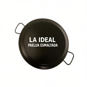 Elegante Sartén para Paella de 22 cm con Revestimiento de Esmalte Duradero, Hierro Fundido Esmaltado, Mango de Acero Inoxidable, Esencial para la Cocina - Product Image 2