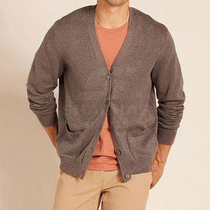 <b>Men</b> <b>Cardigan</b> Soft Knit Button Front Casual Daily Wear Winter Fashion Outfit <b>Men</b> <b>Cardigan</b> - Product Image 2