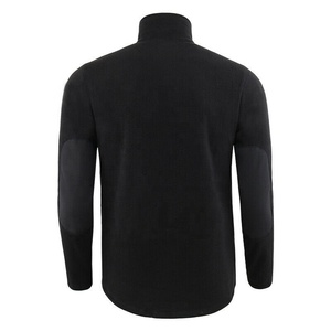 Men's Spring Outdoor Waterproof Breathable Fleece Quarter-Zip 100% Polyester Tactical Work Jacket - Product Image 3