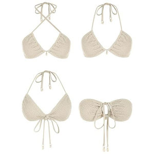 ชุดว่ายน้ำบิกินี่ 2 ชิ้น คุณภาพสูงแบบกำหนดเองสำหรับผู้หญิง บริการ OEM พิมพ์ลายด้านหน้าตามสั่ง ขายดีทุกฤดู ชุดว่ายน้ำผู้หญิง OEM - Product Image 2