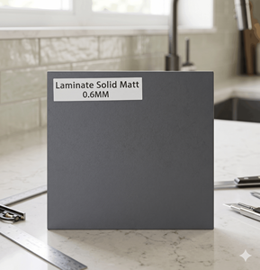 Plancher flottant moderne en chêne massif stratifié HDF AC5 mat 0,6 mm, écologique, pour chambre, salle de bain, cuisine, usage extérieur - Product Image 3