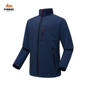 Custom Logo Windcheater Unisex Warm <b>Jacket</b> Full Zip Softshell Track Windbreaker <b>Heated</b> <b>Jacket</b> for Men - Product Image 1