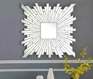 Espejo de Pared Decorativo Redondo 2024, Espejo Veneciano Grande para Decoración del Hogar, Gran Venta - Product Image 1