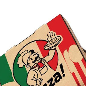 Boîtes à pizza en vrac 10x10 en carton ondulé kraft avec papier absorbant rond pour la cuisine, idéales pour Noël - Product Image 5
