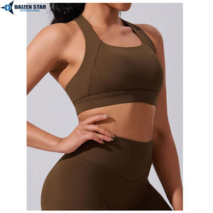Seamless Yoga Set Women Workout Gym Set Stretchy Fitness Sportswear 2 Piece Set - Product Image 3