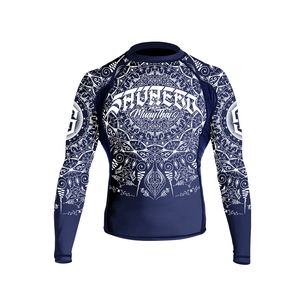 Rashguard MMA personnalisé pour femme, manches longues, polyester et élasthanne, vêtements de compression fitness - Product Image 4