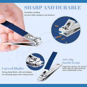 Kit de soin des ongles portable pour enfants, en acier inoxydable, ensemble de manucure et pédicure pour enfants, style classique, coupe-ongles, kit d'outils de toilettage, Pakistan - Product Image 3