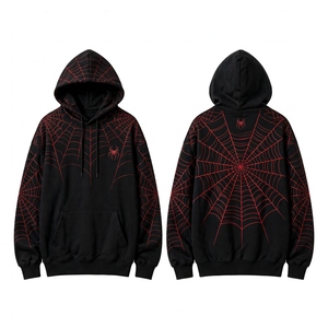 Sudadera con Capucha SPIDER WEB de Alta Calidad, Premium, Muy Moderna y Elegante para Uso Casual y al Aire Libre - Product Image 4