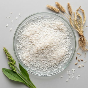 Polvo de Cáscara de Psyllium 99% Puro, Fibra Natural, Suplemento Herbal de Grado Alimenticio a Granel para el Control Intestinal - Product Image 2