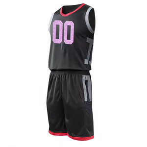 Professional <b>Athletics</b> 180GSM Polyester Basketball Jersey Quick Dry Team Uniforms Custom Print Sports Wear Sialkot - Product Image 2
