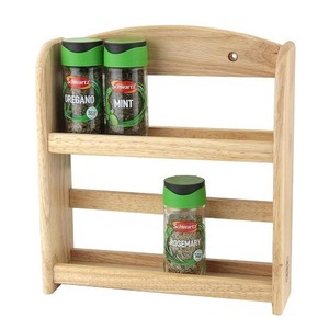 Handcrafted Bamboo Teak Spice Rack Organizer - Wholesale <b>Kitchen</b> <b>Storage</b> - Product Image 3