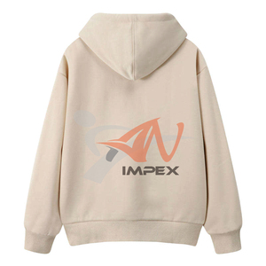 เสื้อฮู้ดดี้ผู้ชายผ้าทอเนื้อหนาพิมพ์ลายสกรีนคุณภาพสูงทรงปกติมีกระเป๋าดีไซน์สำหรับออกกำลังกายกันลมระบายอากาศได้ดี - Product Image 4