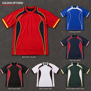 Camisetas de Fútbol de Manga Corta Unisex de Malla Transpirable de Alta Calidad, Logotipo Personalizado, Conjunto de Uniforme Completo, Fabricante de Ropa Deportiva Personalizada - Product Image 6