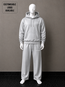 Conjunto de Felpa Premium Personalizado de 300-500GSM para Hombre, Sudadera con Capucha y Pantalones de Felpa, Estilo Urbano Holgado, Traje Deportivo de 2 Piezas - Product Image 4