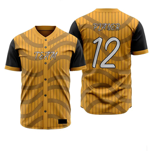 ชุดเบสบอลทนทานสำหรับกีฬากลางแจ้ง เสื้อเบสบอลคุณภาพเยี่ยมเย็บอย่างดี - Product Image 2