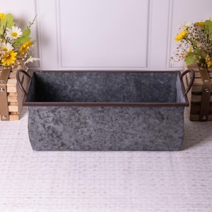 Macetas Decorativas de Hierro para Jardín, con Recubrimiento en Polvo y Ecológicas, Duraderas para Uso en Interiores y Exteriores, para Plantas, Flores y Arbustos - Product Image 3