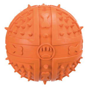 Balle en caoutchouc naturel avec son 9 cm Jouet interactif et de mouvement pour animaux de compagnie - Product Image 3