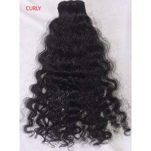Virgin Indian <b>Human</b> <b>Hair</b> <b>Extensions</b> <b>HUMAN</b> <b>HAIR</b> Brand 10-34 Inches Length - Product Image 1