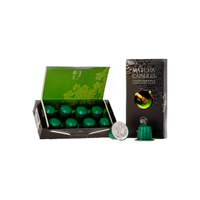 Capsule de poudre de matcha biologique universelle de qualité supérieure personnalisée, boîte cadeau de 10 pièces, bouteille, matcha de qualité cérémonielle, capsules de thé et de café, ensemble de dosettes
