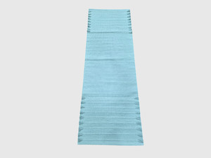 Tapis rectangulaire tissé avec dégradé de couleurs rose à violet, décoration intérieure - Product Image 2