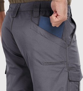 Pantalon de travail professionnel renforcé, construction Ripstop durable, fournisseur de vêtements de travail - Product Image 3
