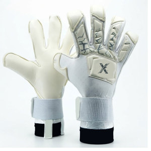 Gants d'entraînement ajustables en cuir respirant pour gardiens de but avec paume en latex pour une meilleure adhérence - Product Image 1