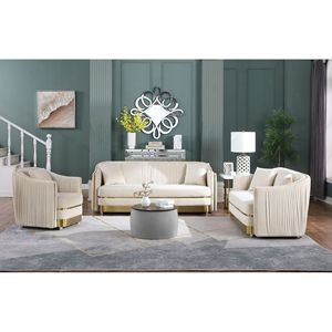 Set 2-in-1 per Soggiorno e Camera da Letto: Pouf Rotondo con Contenitore, Poggiapiedi Quadrato e Tavolino da Caffè - Video Prodotto - Product Image 2