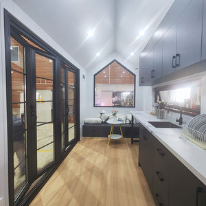 Portable Prefabricated Tiny House Trailer Modular Home on Wheels with Kitchen Bathroom Sleeping Space Living <b>Unit</b> - Product Image 6