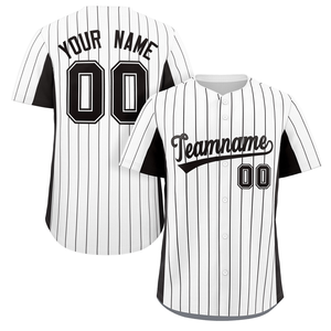 Camiseta de Béisbol Personalizada Index Apparel, Verde con Rayas Blancas, Sublimada, Unisex, Adulto, Manga Corta, Transpirable, con Nombre y Número del Equipo - Product Image 3