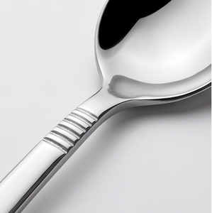 Cuillère en argent poli miroir, élégante et raffinée, ustensile parfait pour la table à manger, la cuisine et les occasions spéciales - Product Image 2