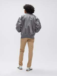 Chaquetas de Nailon para Hombre de Alta Calidad, Chaqueta Bomber con Recubrimiento, Diseño Personalizado OEM/ODM, Estilo Vintage, Resistente al Viento e Impermeable - Product Image 6