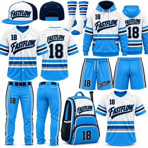 Camiseta de Béisbol Personalizada, Uniforme Deportivo Sublimado con Dos Botones, Nombre y Número Personalizados, para Mujeres Adultas, Poliéster - Product Image 4