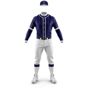 Tenue de baseball personnalisée avec logo d'équipe, maillot et pantalon, séchage rapide, respirant, vêtements de sport athlétiques pour les matchs de ligue - Product Image 2