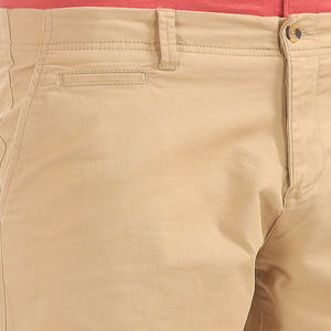 Comfortable Men Shorts Latest Design Casual Solid <b>Colour</b> 100% Cotton Quick Dry Beachwear Workout Knee Length Shorts - Product Image 5