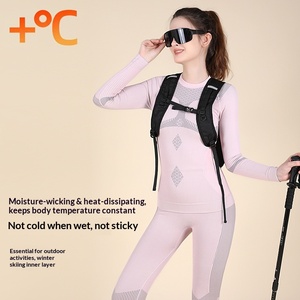 ชุดโยคะออกกำลังกาย 2 ชิ้น สำหรับเด็กผู้หญิง แบบขายส่ง เป็นมิตรกับสิ่งแวดล้อม ยกกระชับสะโพก ลายเรียบ สำหรับผู้ใหญ่ - Product Image 2