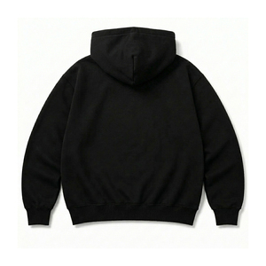 เสื้อฮู้ดผู้ชายสีดำ GNG Impex ทรงปกติ ผ้าฝ้ายเฟรนช์เทอร์รี่ สไตล์ลำลองสปอร์ตสำหรับฤดูหนาว แห้งเร็ว ระบายอากาศได้ดี - Product Image 2