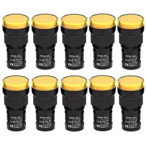 Lampe témoin LED jaune 120V à économie d'énergie pour armoires électriques - Product Image 1