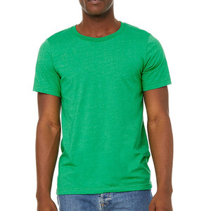 Camiseta de Manga Corta Lisa con Cuello Redondo para Hombre, 100% Algodón Peinado, Informal, Transpirable, de Secado Rápido, Color Verde Azulado Oscuro - Product Image 4